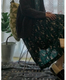 VINTAGE | vintageのラリーキルトです。ホワイト系のラリーキルトをhoney lemon pie vintage で販売中です。私はラグやベッドカバーやソファーカバーとして使用しています。(インテリア)