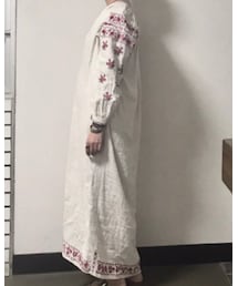 VINTAGE | vintage ウクライナ ワンピース。honey lemon pie vintage にて販売(ワンピース/ドレス)