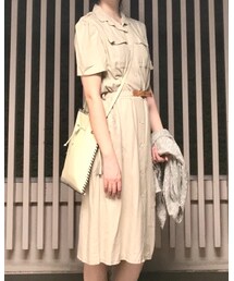 VINTAGE | シャツワンピース