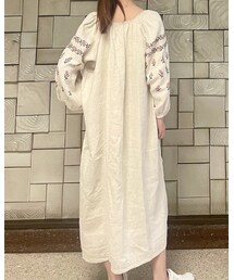 VINTAGE | honey lemon pie vintage にて販売中のヴィンテージ ウクライナ刺繍ワンピース ソロチカ(ワンピース)