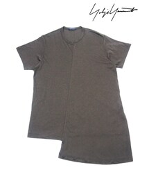 Yohji Yamamoto | YOHJI YAMAMOTO POUR HOMME ナナメハギ 半袖 - Tシャツ(Tシャツ/カットソー)