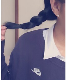 no brand | きったないみつあみ(ピアス（片耳用）)