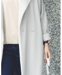 #nude | ステンカラーコート