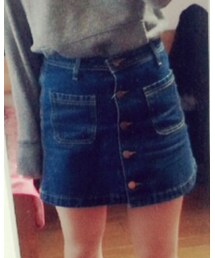 明洞 | デニムスカート