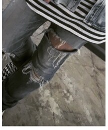 BLACK FLAME | デニムパンツ