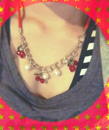 フルーツモチーフのネックレス(ネックレス)