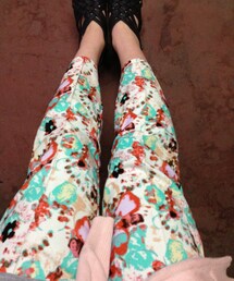 柄パンツ(その他パンツ)