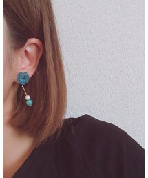 no brand | またまたハンドメイドだよ🌼(ピアス（両耳用）)