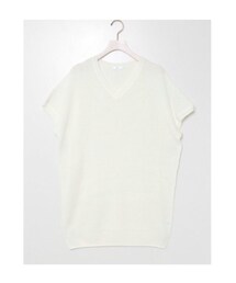 RETRO GIRL | Vネックニットチュニック(ニット/セーター)