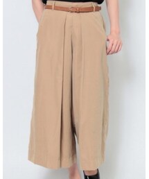 ems excite | ピーチベルト付ロングガウチョ(その他パンツ)