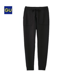 GU | ニットテーパードパンツ(その他パンツ)