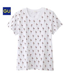 GU | フラミンゴT(Tシャツ/カットソー)