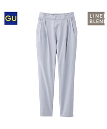 GU | リネンブレンドテーパードパンツ(その他パンツ)