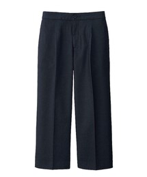 UNIQLO | デニムワイドアンクルパンツ(デニムパンツ)