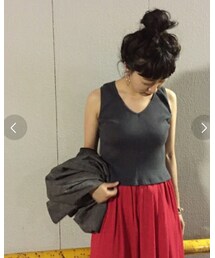 Kastane | リブタンクトップ(タンクトップ)