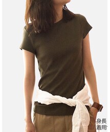 UNIQLO | リブクルーネックT(Tシャツ/カットソー)