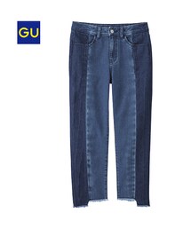 GU | クロップドカットオフジーンズ(デニムパンツ)