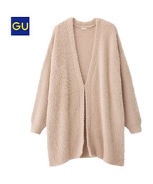 GU | ヘアリーコーディガン(カーディガン/ボレロ)