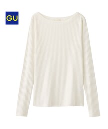GU | リブT(Tシャツ/カットソー)