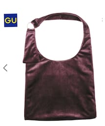 GU | ベロアトートバッグ(トートバッグ)