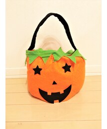DAISO | かぼちゃのバッグ(ハンドバッグ)