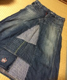 DENIM DUNGAREE | デニムスカート