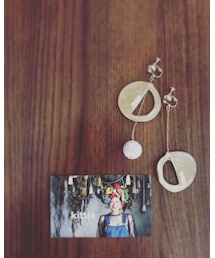 kittle | 葉っぱのイヤリング(イヤリング)