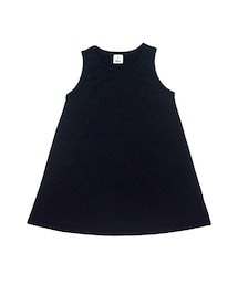 袖なしワンピース-ブラック(ワンピース)