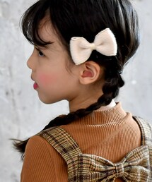 ヘアクリップ-ベージュ(ヘアピン)