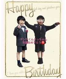 卒園おめでとう♡ | フォーマルスーツ/小物