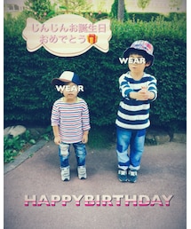 今宵はチビボーダー族でお祝いだー💕 | その他雑貨