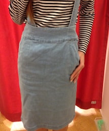 INGNI | サス付きタイトスカート(デニムスカート)