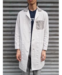 overdye workcoat(ステンカラーコート)