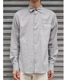 cotton chambray blank shirts(シャツ/ブラウス)