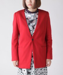 TARO HORIUCHI | ノーカラージャケット(ノーカラージャケット)