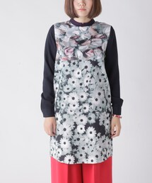 flower photo one-piece(ワンピース)