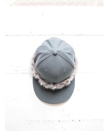 fur knit cap(キャップ)