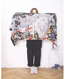 STORAMA | 樹花鳥獣図ストール(ストール/ショール)