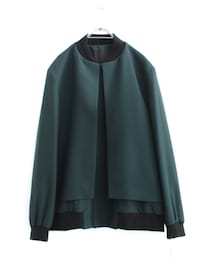 ETHOSENS | タッサレイヤードブルゾン(ブルゾン)