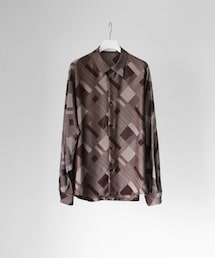 ETHOSENS | Bias pattern shirt B(シャツ/ブラウス)