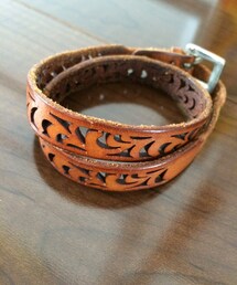 BIG HAND | レザーバングル(バングル/リストバンド)