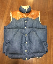 WAREHOUSE | デニムダウンベスト(ダウンベスト)