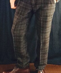 GLOBAL WORK | チェックパンツ(スラックス)