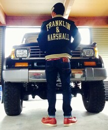 FRANKLIN & MARSHALL | バックプリント(スタジャン)