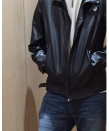 no brand | ライダースジャケット