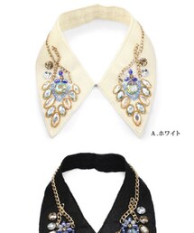 ビジュー付け襟 | アクセサリー