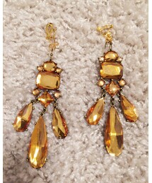 オレンジピアス | ピアス（両耳用）