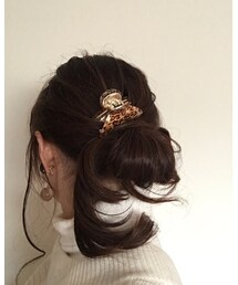DAISO | バレッタ/ヘアクリップ