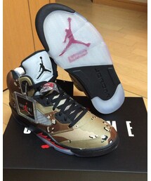 NIKE | supreme エアジョーダン5(スニーカー)