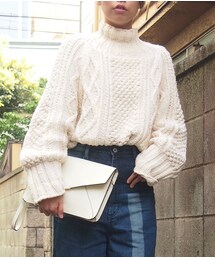 Hand Knitted Bodysuit(つなぎ/オールインワン)